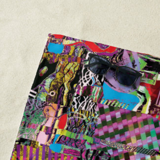 Beach Towel – Urban Fractals