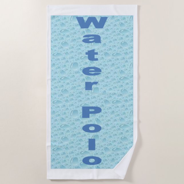 Beach Towel WATER POLO (Front)