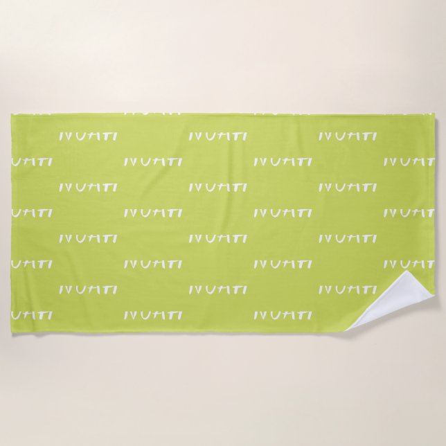 Beach towel with a name (Front)