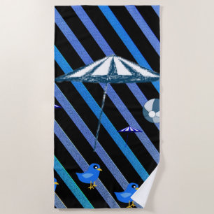Beach towels Birds