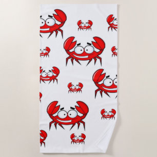 Beach towels Crabs