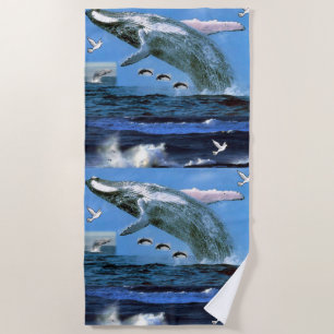 Beach towels Dolphins