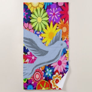 Beach towels Doves