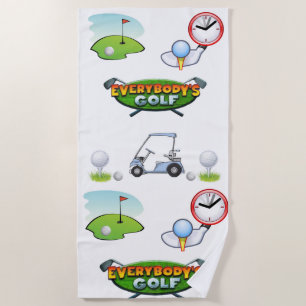 Beach towels Golf