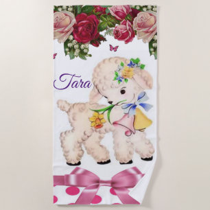 Beach towels Lamb