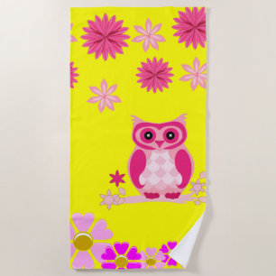 Beach towels Owl