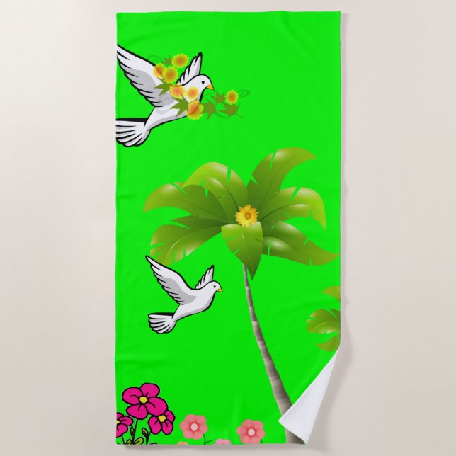 Beach towels Palm Tree (Front)