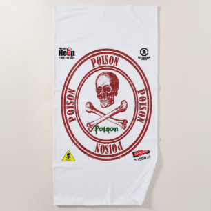 Beach towels Poison