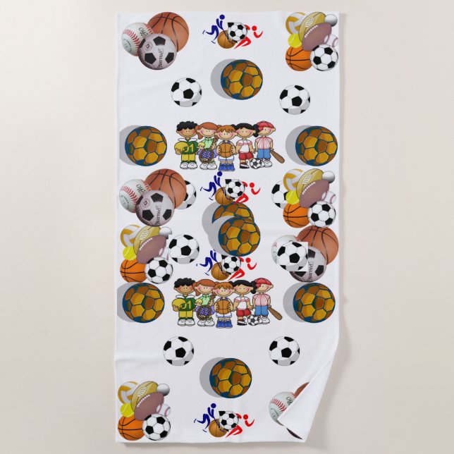 Beach Towels Sports (Front)