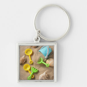 Beach Toys Key Ring