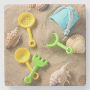 Beach Toys Stone Coaster