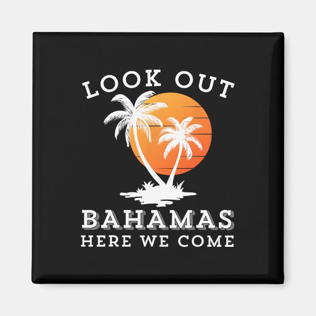 Beach Travelling Group Matching Spring Break Summe Magnet (Front)