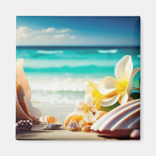 Beach Treasures Magnet
