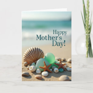 Beach Treasures Mothers Day Card