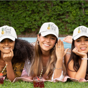 Beach Tribe Girl's Trip Bachelorette Vacation  Trucker Hat