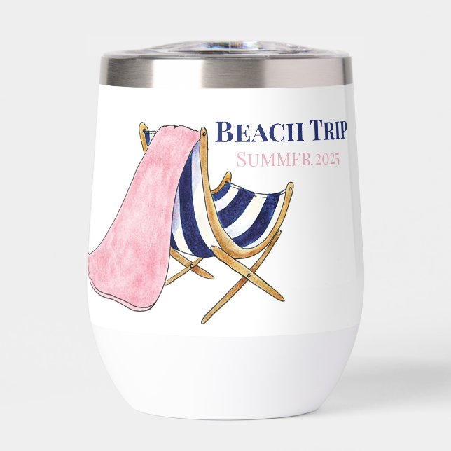 Beach Trip Beach Chair Vacation (Front)