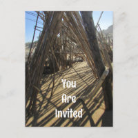 Beach Trip Gathering Family Reunion Invitation