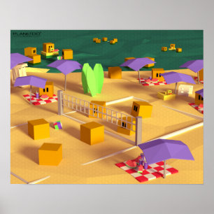 Beach Trip, Planetoid 5 Limited Posters Series