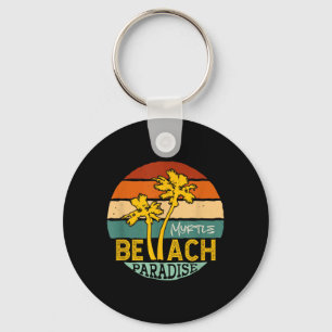 Beach Trip Sea Summer Vacation Travel Myrtle Beach Key Ring
