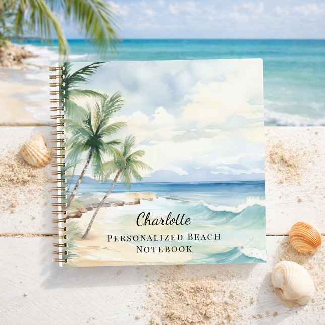 Beach tropical summer notebook (Creator Uploaded)