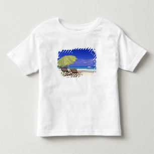 Beach Umbrella, Abaco, Bahamas Toddler T-Shirt