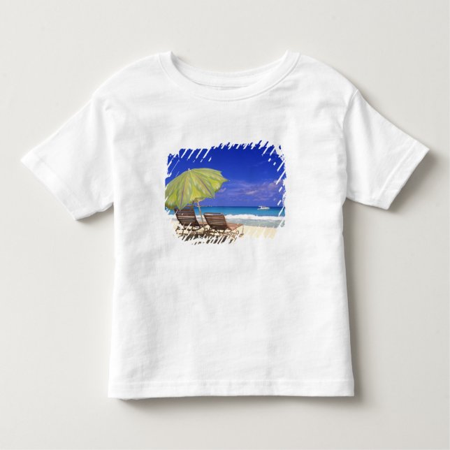 Beach Umbrella, Abaco, Bahamas Toddler T-Shirt (Front)