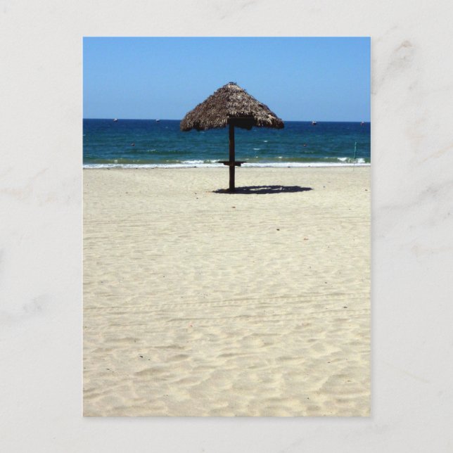 beach umbrella postcard (Front)