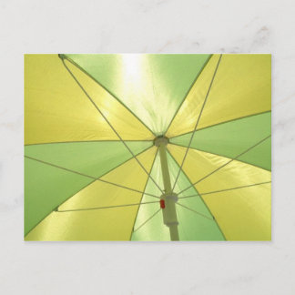 Beach Umbrella Postcard