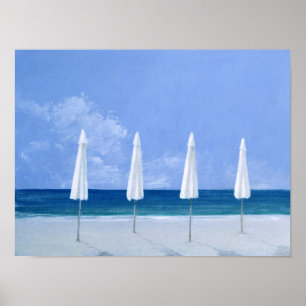 Beach umbrellas 2005 poster