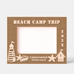 Beach Vacation Etched Frames