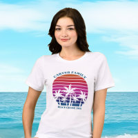 Beach Vacation Family Reunion Tropical Women's