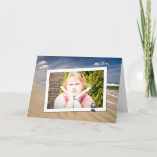 Beach Vacation Photo Memory Card