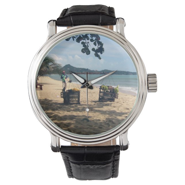 Beach Vendings ... Lamai Beach, Koh Samui Island Watch (Front)