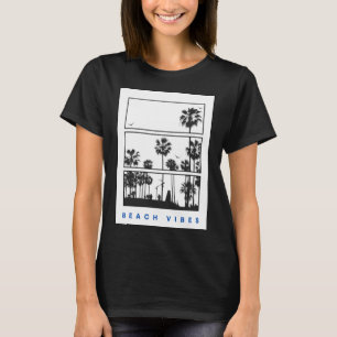 Beach Vibe Sticker T-Shirt