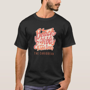 Beach Vibes And Tan Lines Cook Islands T-Shirt