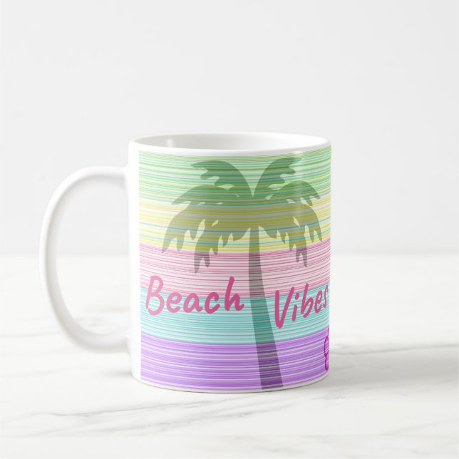 Beach Vibes Coffee Mug (Left)