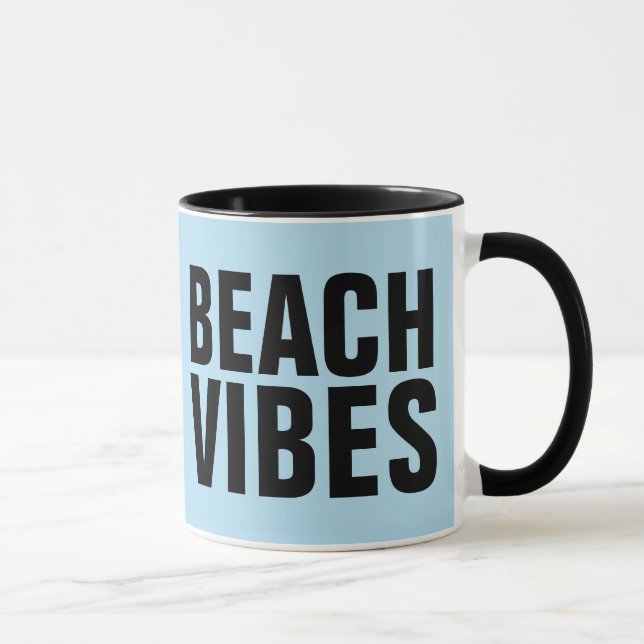 BEACH VIBES COFFEE MUGS (Right)