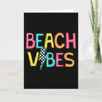 Beach Vibes Hello Summer Vacation Girl Women Teen