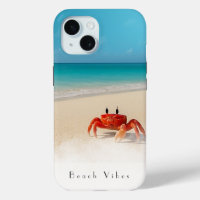 Beach Vibes – iPhone 15 Case 1 Crab