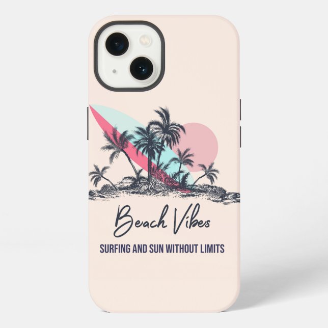 Beach Vibes  iPhone Case (Back)