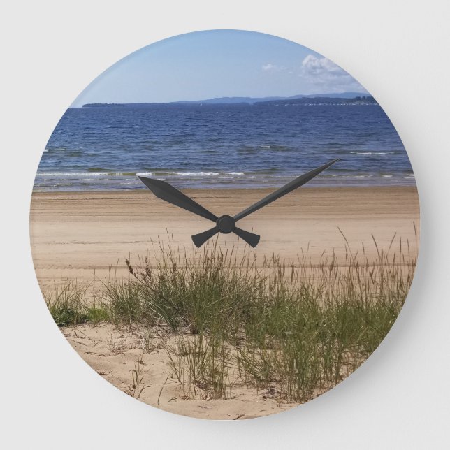 Beach Vibes Large Clock (Front)