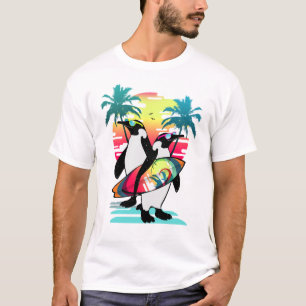 Beach vibes penguin  T-Shirt