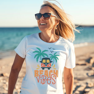 Beach Vibes Retro T-Shirt