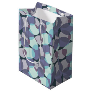Beach Vibes Seaglass Wave Worn - Pacific Tide Blue Medium Gift Bag