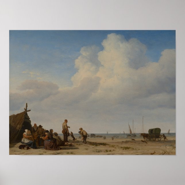 Beach View | 1663-1665 Poster (Front)
