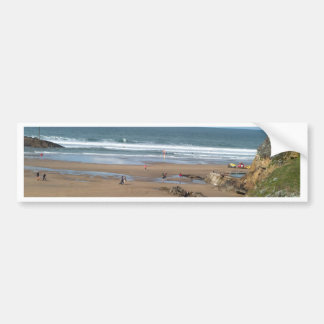 Beach View Bumper Sticker