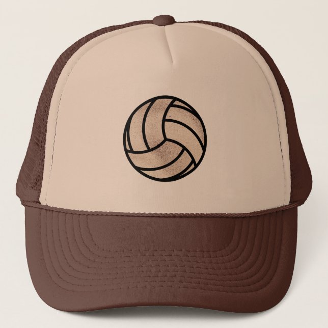 Beach Volley Ball Trucker Hat (Front)
