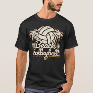 Beach Volleyball Art  T-Shirt