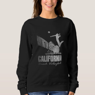 Beach Volleyball California Summer Sweatshirt