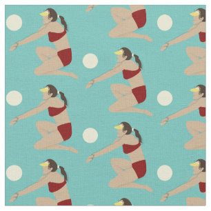 Beach Volleyball Fabric